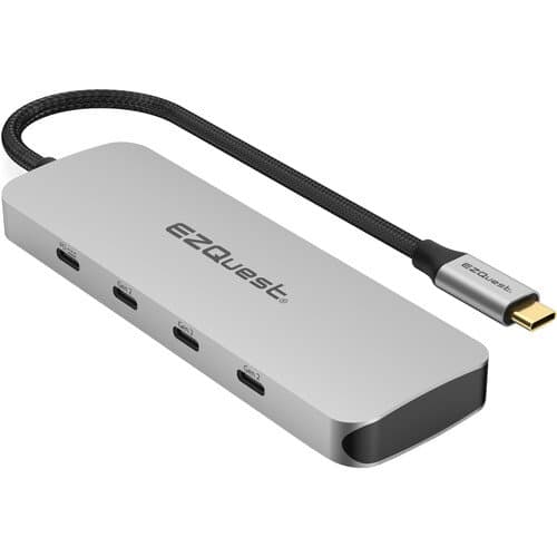 EZQuest 7-Port USB 3.2 Gen 2 Hub (Silver)