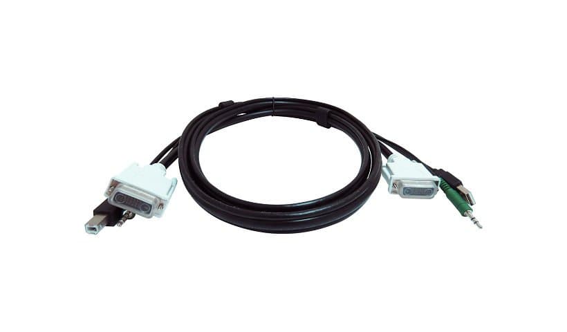 Black Box-video / USB / audio cable-TAA Compliant-10 ft