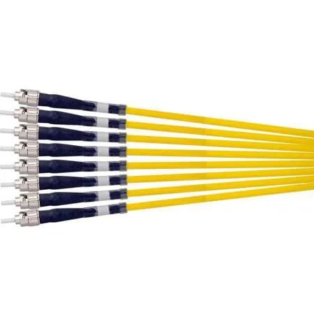 Camplex 500' 8-Channel OM3 Single Mode Fiber Optic Tactical Snake Cable with ST Connector