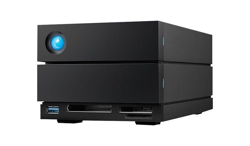 LaCie 16TB 2big Dock 2-Bay Thunderbolt 3 RAID Array (2 x 8TB)