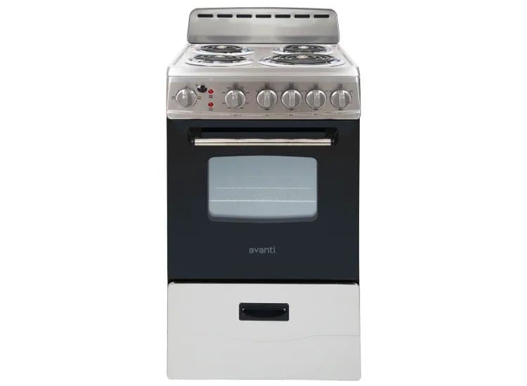 Avanti ADA 20 In. Stainless Steel Electric Range - ERU200P3S