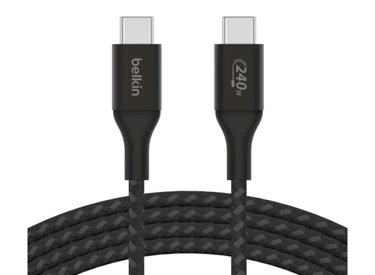 Belkin BOOST CHARGE 6.6 Ft. USB-C To USB-C Cable, Black