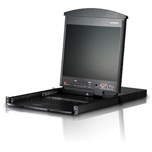 ATEN Altusen KL1508AM 8-Port Cat 5 Dual Rail 17" LCD KVM Switch