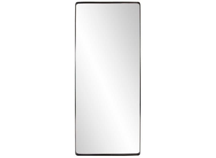 Howard Elliott Steele Oversized Mirror, Brushed Black Finish