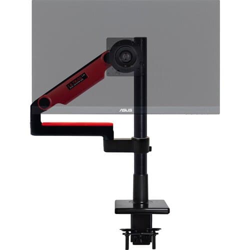 O.C. White Limited Edition ProBoom Ultima Gen2 Single LD Monitor SMS Package for Heavy Monitors (Black and Red)