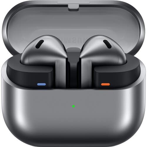 Samsung Galaxy Buds3 Noise-Canceling Wireless In-Ear Headphones (Silver)