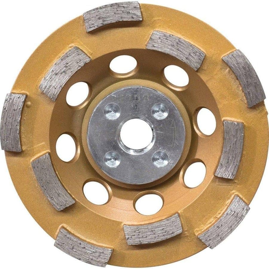 4-1/2 in. Double Row Anti-Vibration Diamond Cup Wheel
