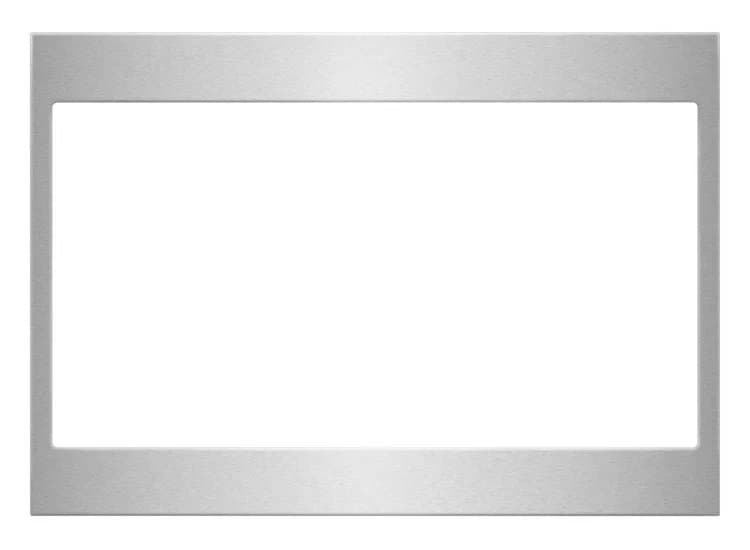KitchenAid 27-Inch Trim Kit For 2.2 Cu. Ft. Countertop Microwave, Stainless Steel