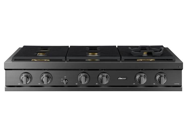 Dacor Transitional 48" Graphite Stainless Natural Gas Rangetop - DTT48T960GM/DA