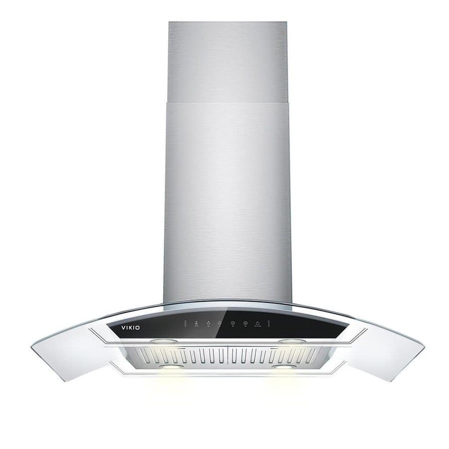 VIKIO Island Range Hoods 900 Stainless Steel