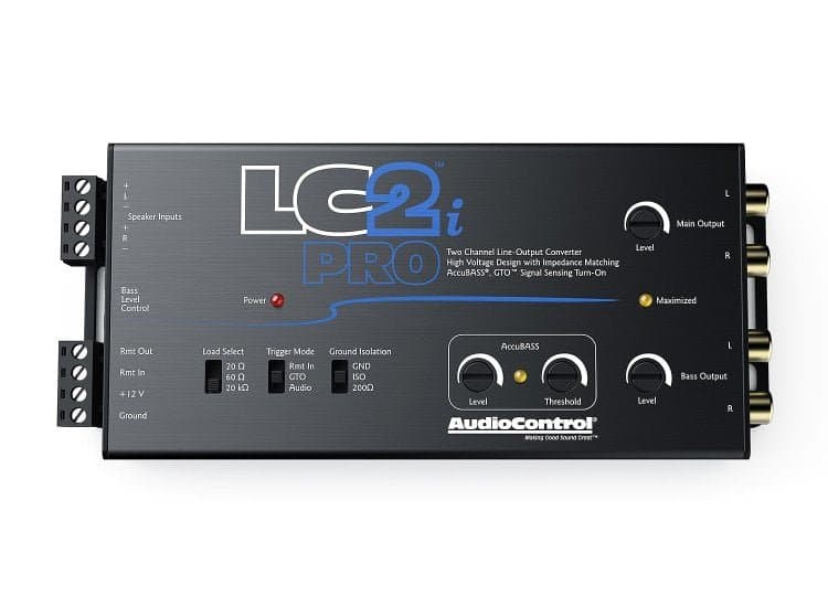 Audio Control LC2i Pro 2-Channel Line Out Converter with AccuBASS