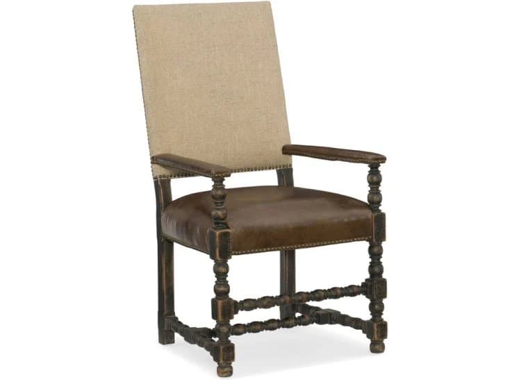Hooker Furniture Dining Room Comfort Upholstered Arm Chair