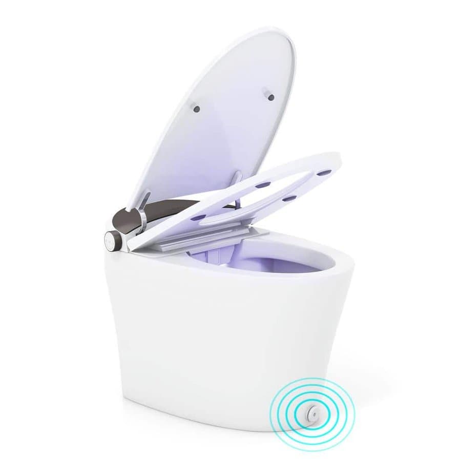 Costway Smart Toilet Round Bidet Toilet