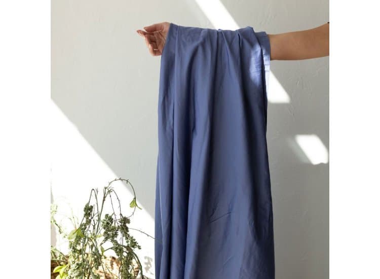 DreamFit DreamCool Egyptian Cotton Blue Queen Sheet Set