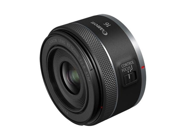 Canon RF16mm F2.8 STM Black Lens