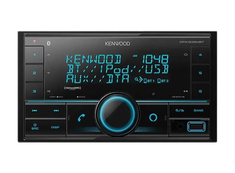Kenwood Double Din Digital Media Receiver w/ Bluetooth