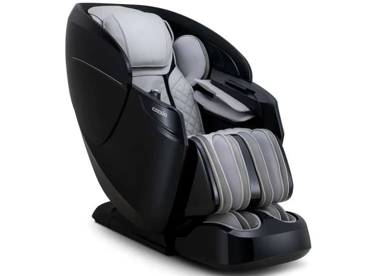 Cozzia Fusion Pro Massage Chair in Grey | Black