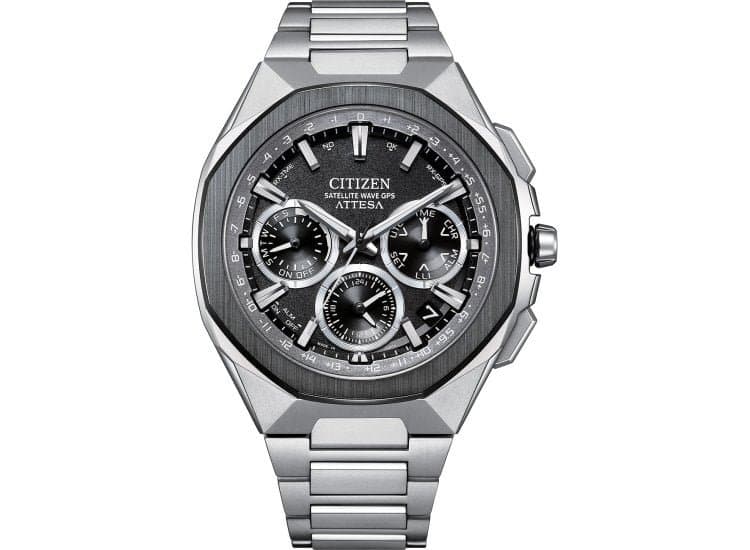 Citizen Attesa Watch 43.2mm Super Titanium Satellite Timekeeping with Grey Dial
