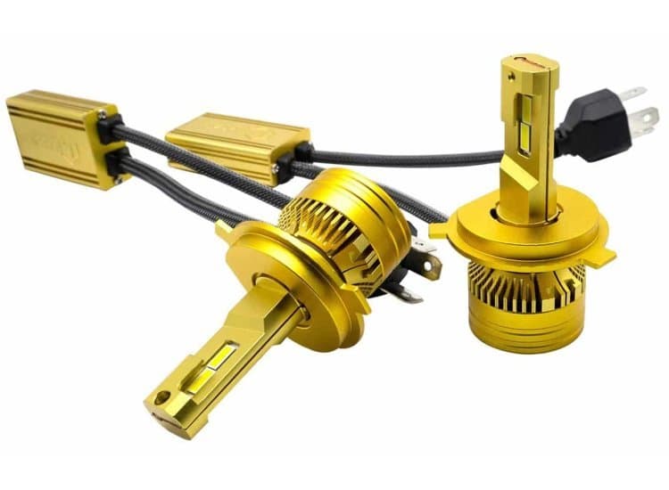 Lucas Lighting Replacement LED Headlight Bulbs L3 Series H4