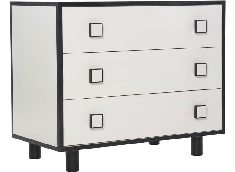Bernhardt Silhouette Nightstand in Eggshell | Onyx