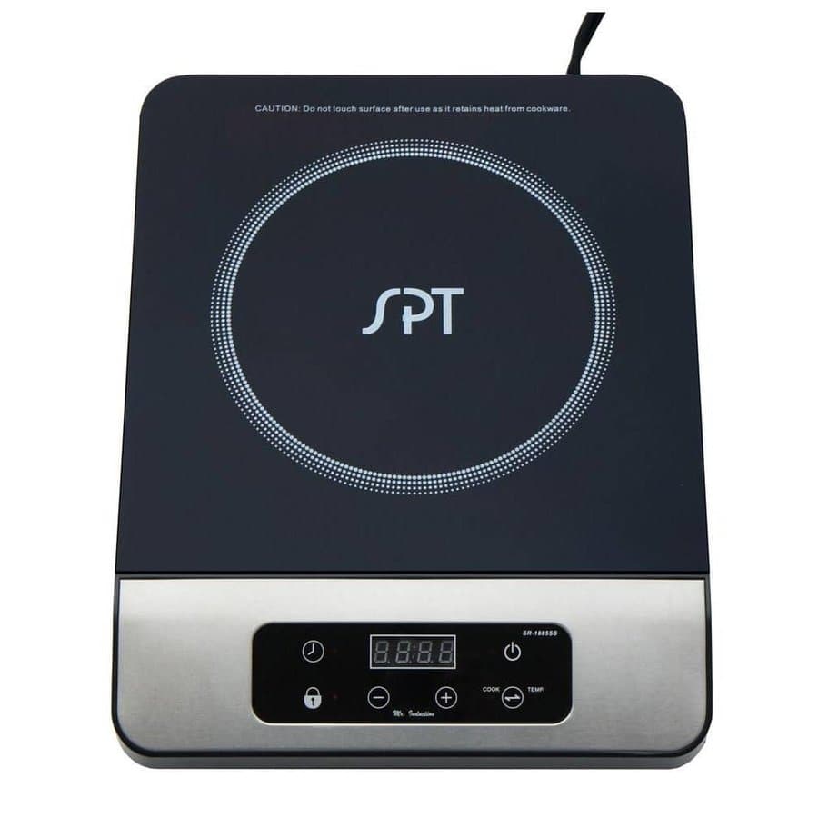 11 in. 1650 Watt Induction Cooktop, Stainless Steel with 13 Power Settings and 1 Element