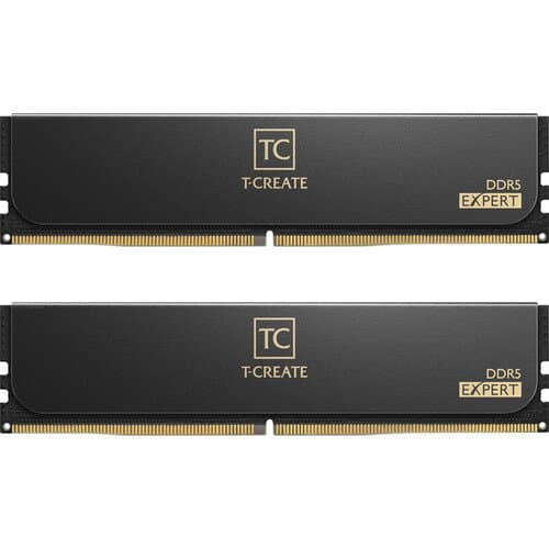 TEAMGROUP 96GB T-Create Expert DDR5 6400 MHz UDIMM Memory Kit (2 x 48GB, White)