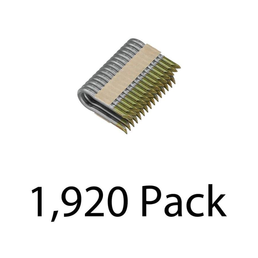 1.75 in. x 9-Gauge Galvanized Barbed Paper Tape Fencing Staples 2 Boxes (960 per Box)