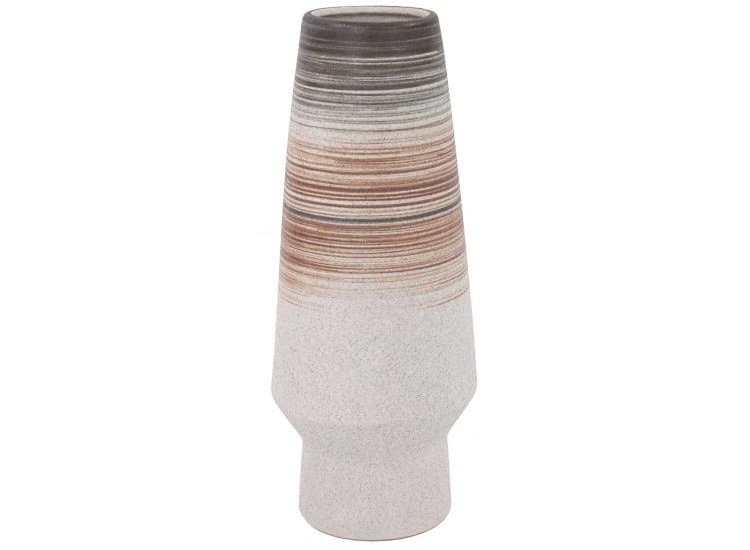 Howard Elliott Calo Slanted Vase, Neutral Finish