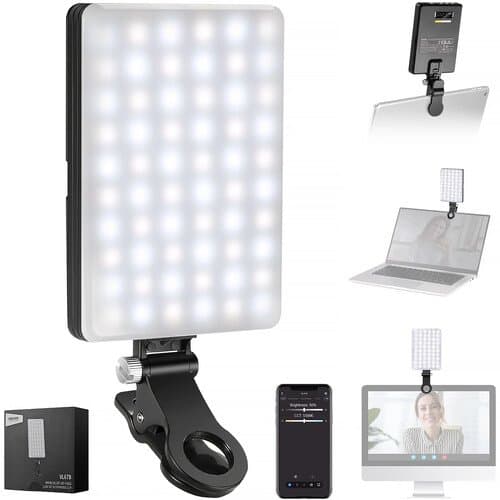 Neewer VL67B Clip-On Bi-Color LED Selfie Phone Light Kit