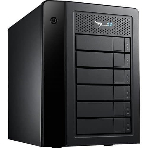 Promise Technology Pegasus32 R6 48TB 6-Bay Thunderbolt 3 RAID Array (6 x 8TB)