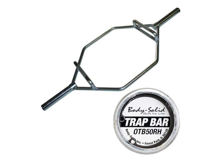 Body-Solid Olympic Trap Bar 45 lb (Raised Handles)