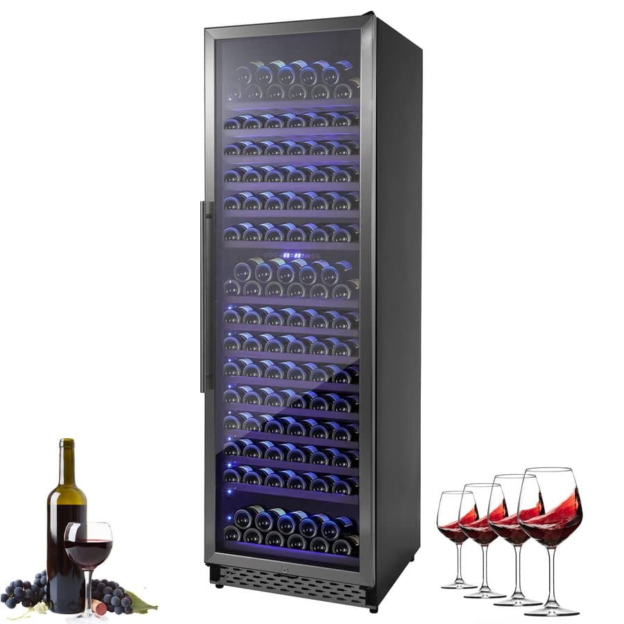 Zstar Dual Zone 27'' Freestanding 187 Bottle Wine Refrigerator