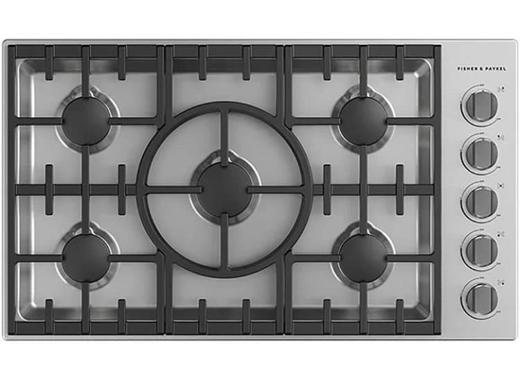 Fisher & Paykel 36" Gas Cooktop Stainless Steel