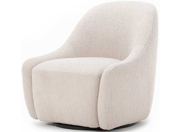 Four Hands Levi Swivel Chair, Knoll Sand