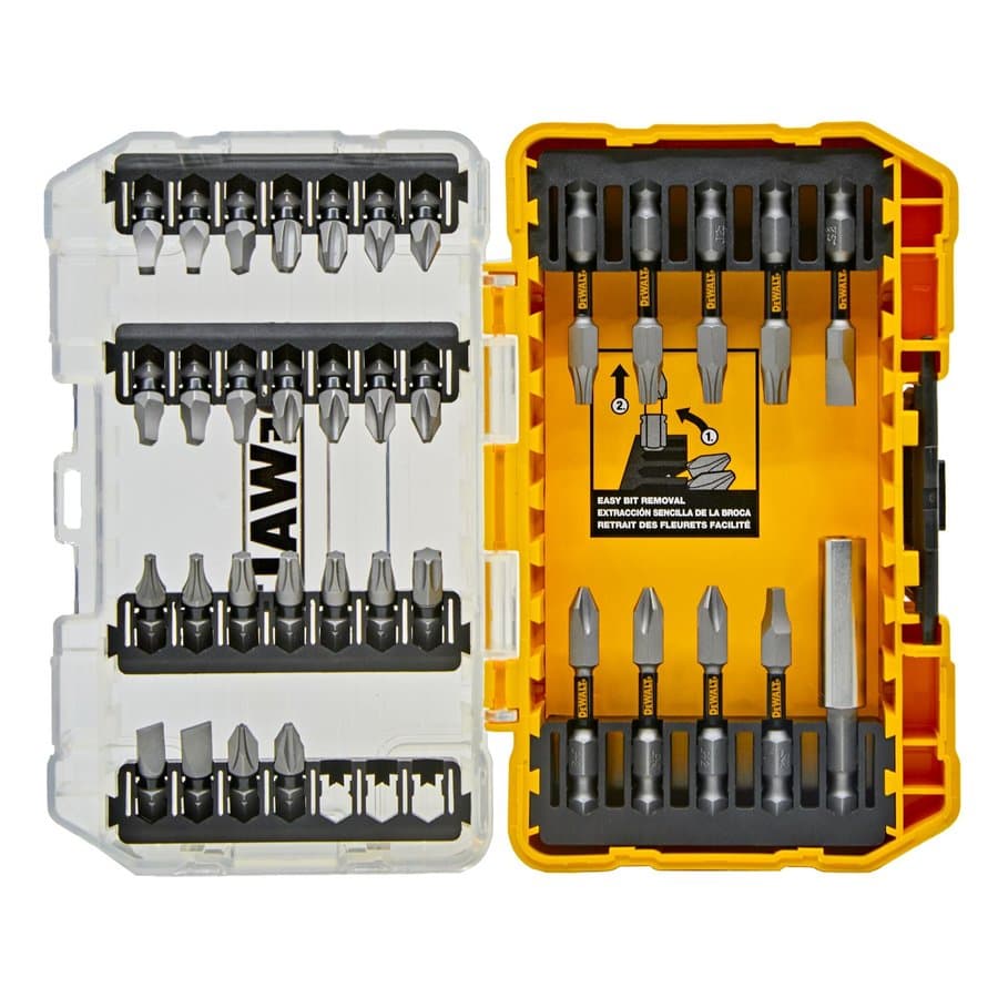 DEWALT TOUGH GRIP Screwdriver Bit Set 120 -Piece