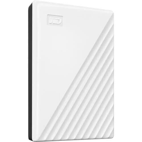 WD 6TB My Passport USB 3.2 Gen 1 External Hard Drive (White)