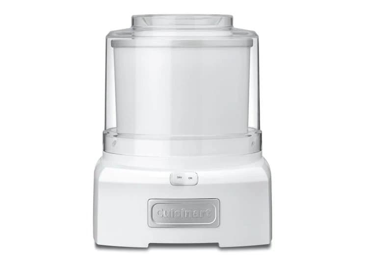 Cuisinart White Frozen Yogurt-Ice Cream & Sorbet Maker