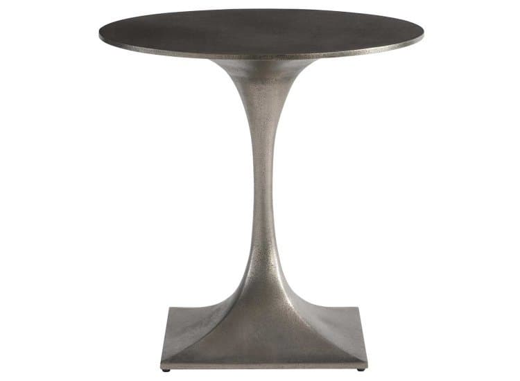 Bernhardt Liguria Outdoor Side Table, Graphite