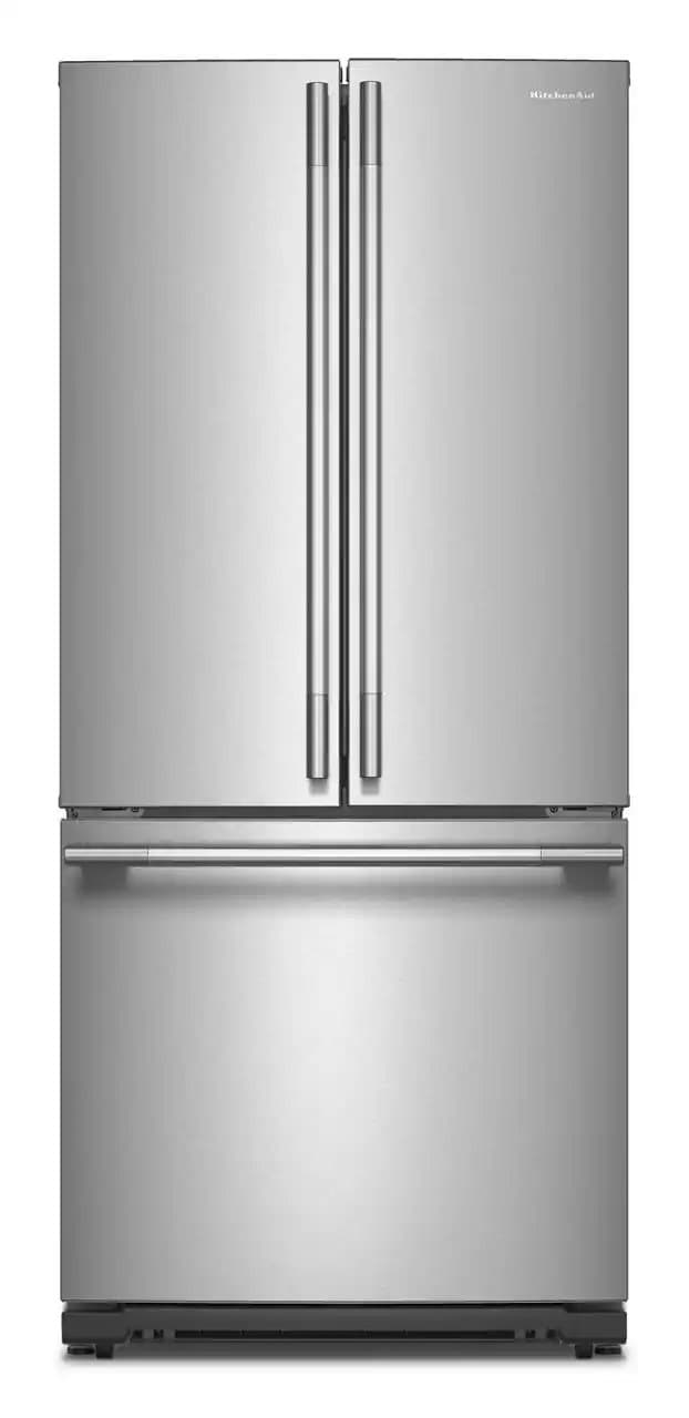 KitchenAid 20 Cu. Ft. French Door Refrigerator 30" Stainless Steel