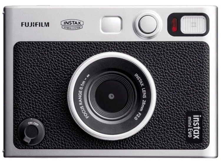 Fujifilm Instax Mini Evo Silver Instant Film Camera