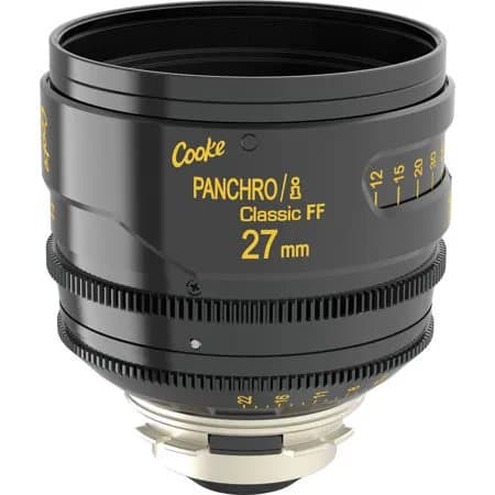 Cooke 27mm T2.2 Panchro/i Classic FF Prime Lens for PL Mount, Meter