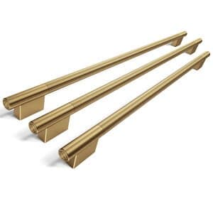 KitchenAid Handle Hardware Accessory Kit for 42-Inch Built-In French Door Refrigerator, Brass