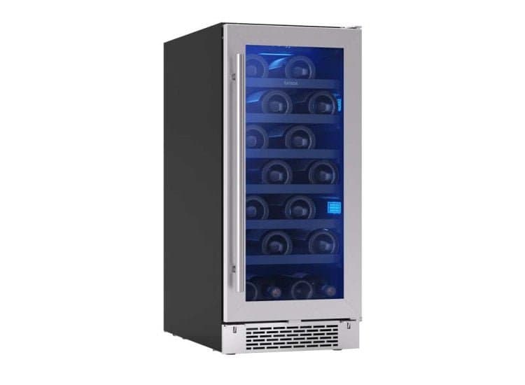 Brisas by Zephyr 4 Cu. Ft. Wine Cooler 15-Inch Wide, Stainless Frame