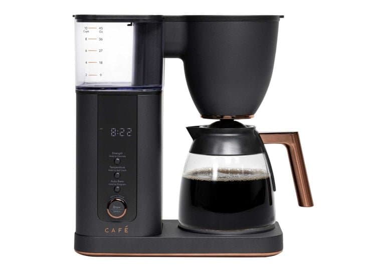 Cafe Specialty Drip 10-Cup Coffee Maker with Glass Carafe - Matte White