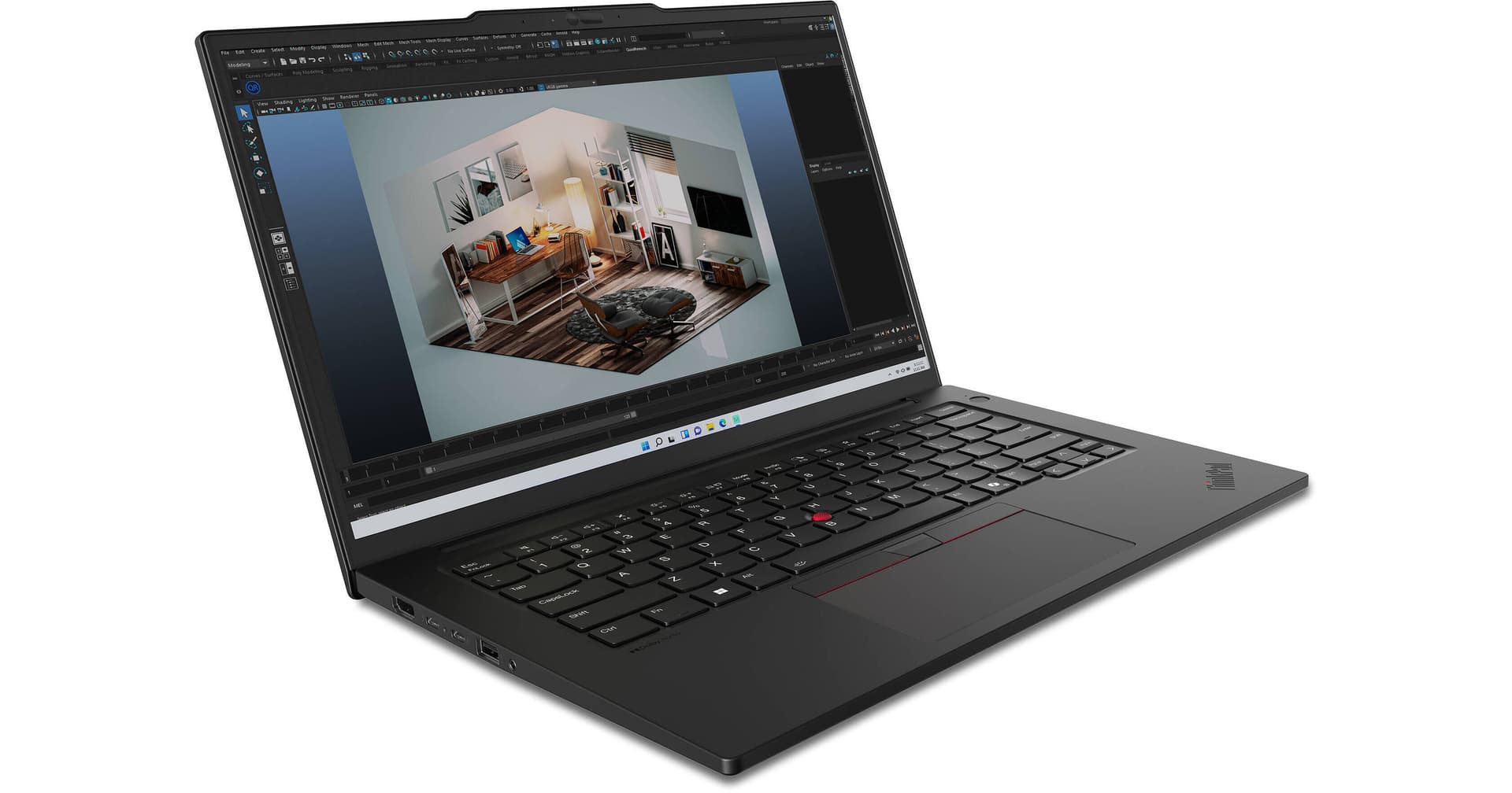 Lenovo 14.5" ThinkPad P14s Gen 5 Laptop (Black)