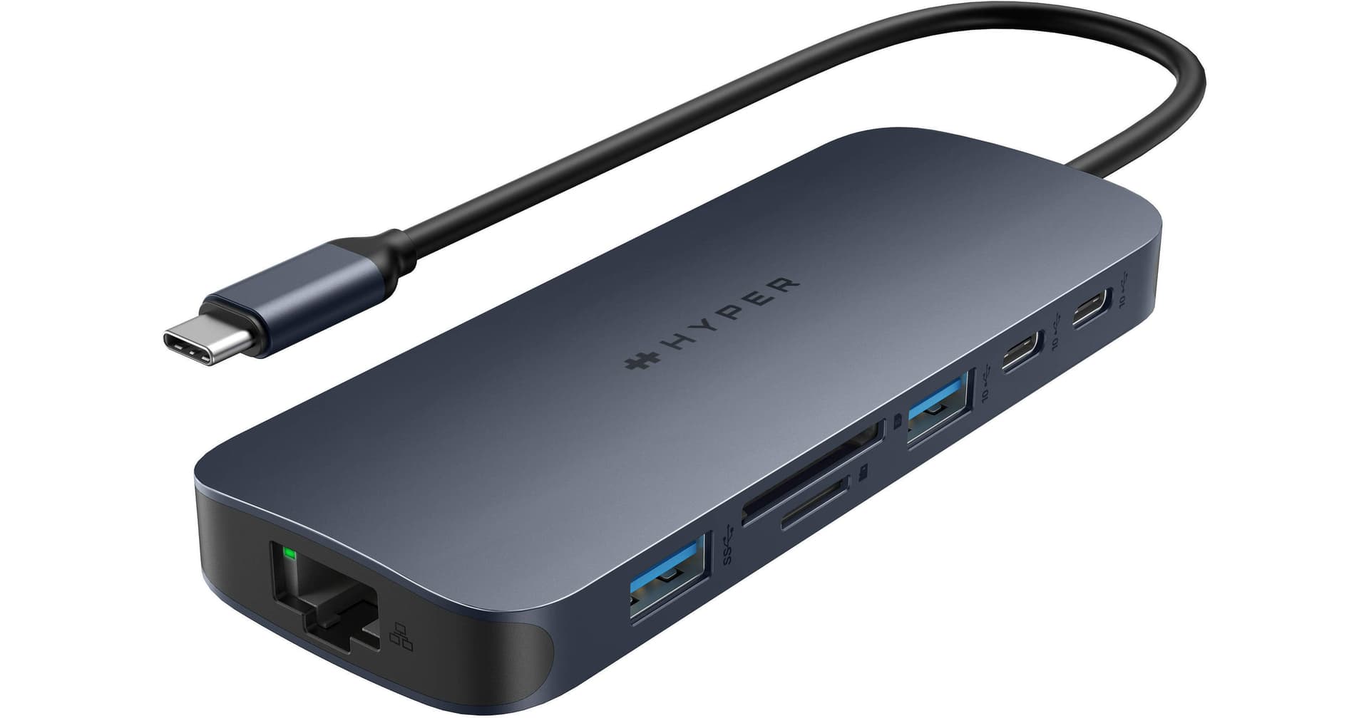 HYPER HyperDrive Next 11-Port USB-C Hub (Midnight Blue)