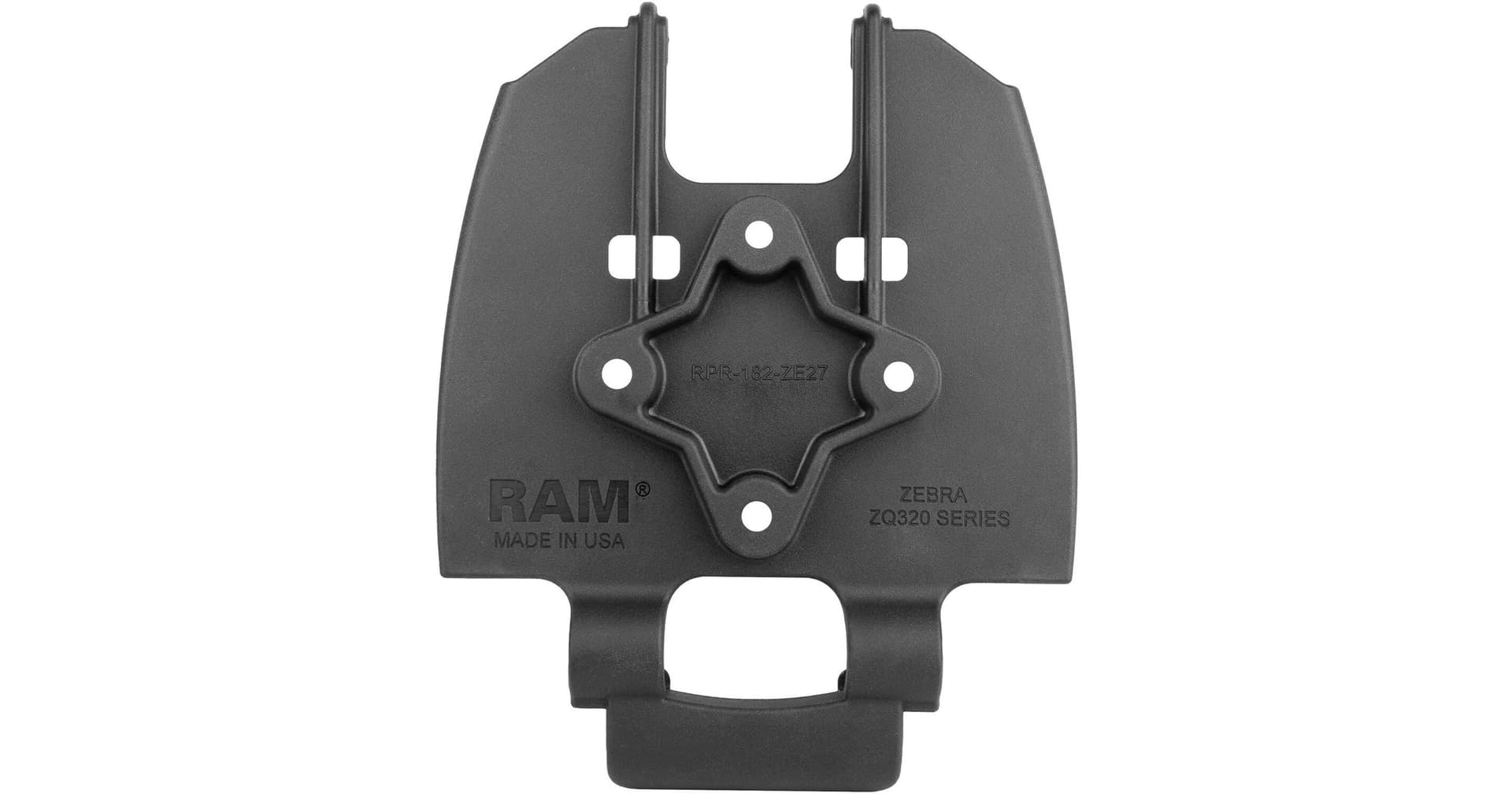 RAM Mounts Quick Release Printer Holder for Zebra ZQ320 Series