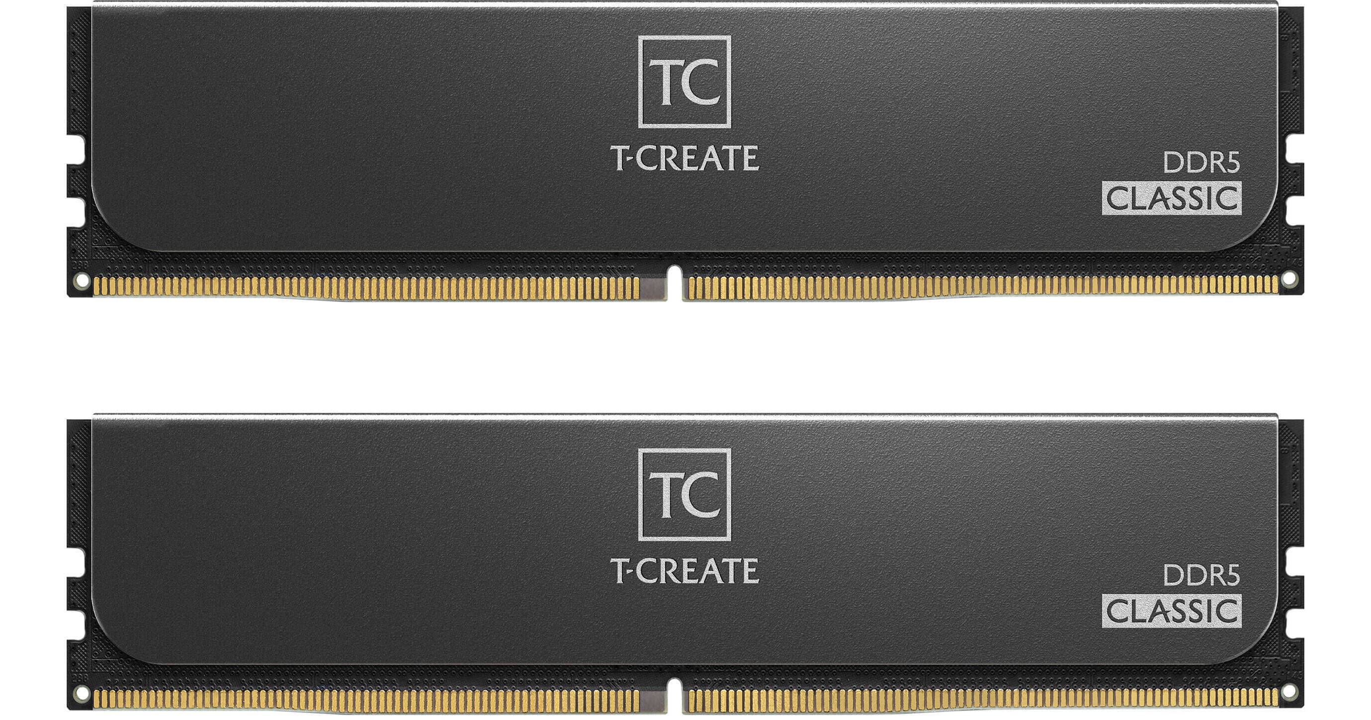 TEAMGROUP 64GB T-Create Classic DDR5 5600 MHz UDIMM Memory Kit (2 x 32GB, White)