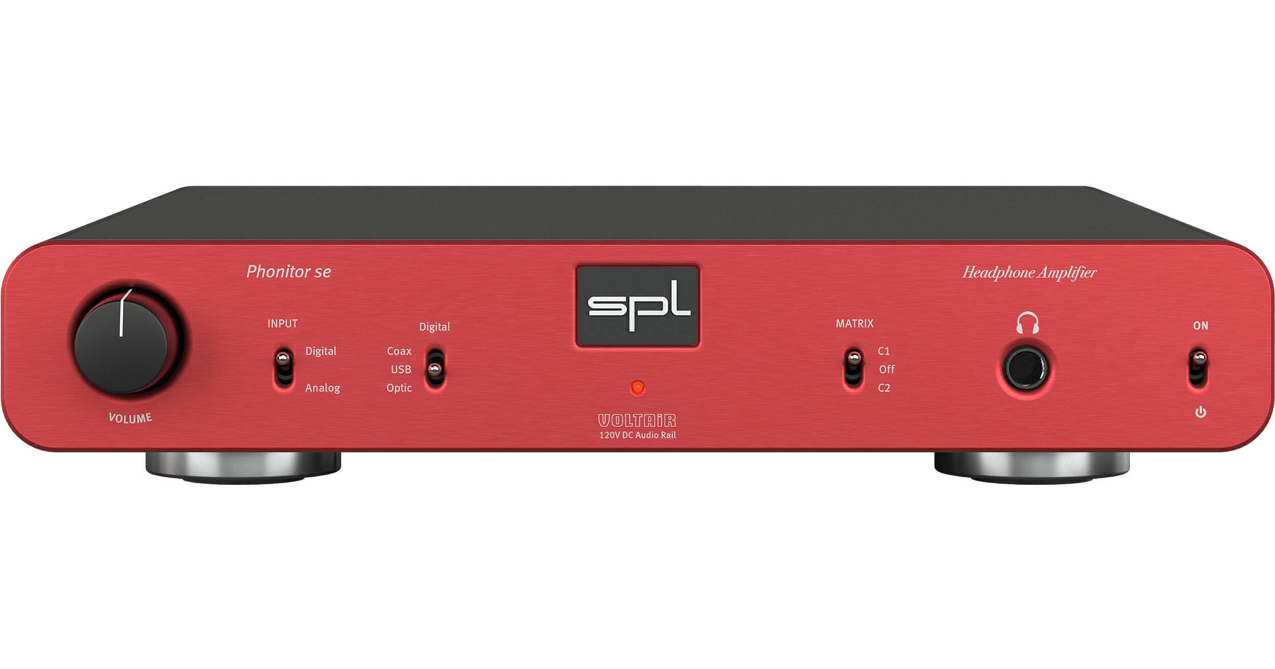SPL Phonitor se Headphone Amp with DAC (Red)