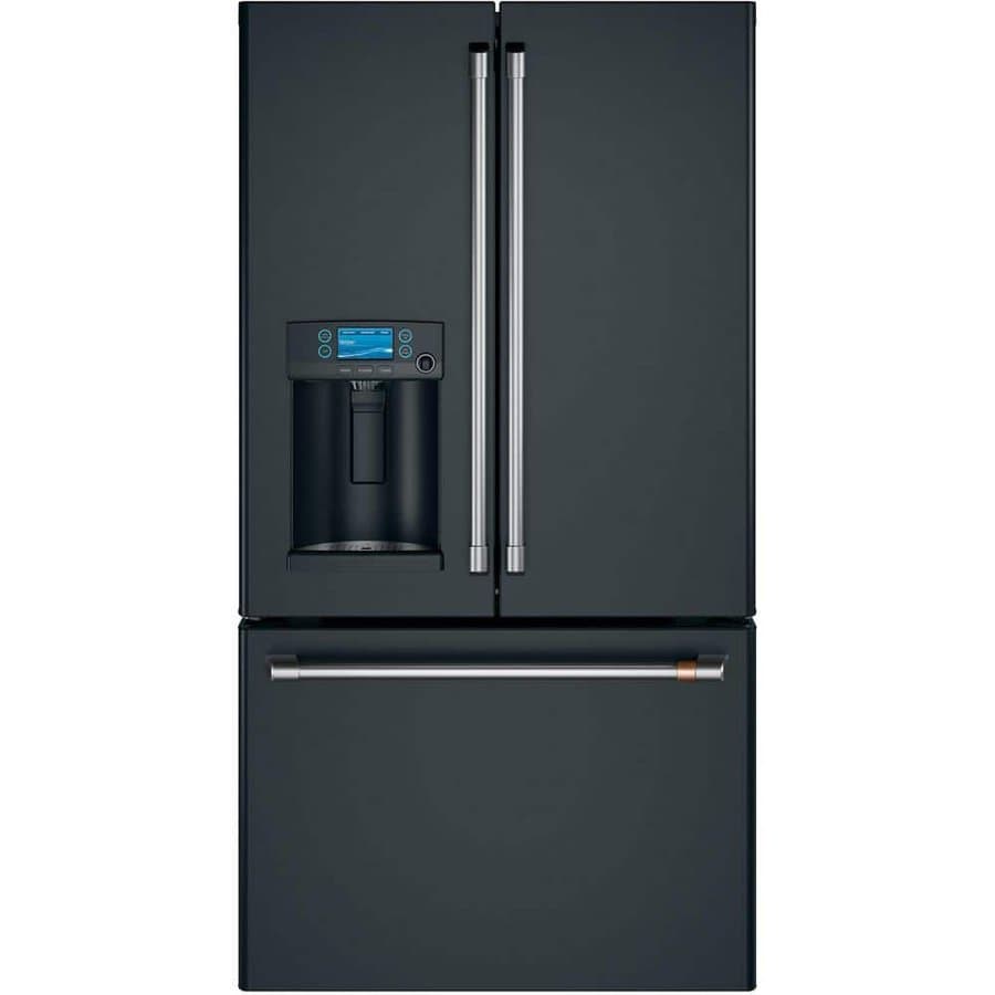 Cafe Cafe 22.1 Cu. Ft. French Door Refrigerator 36" Matte Black